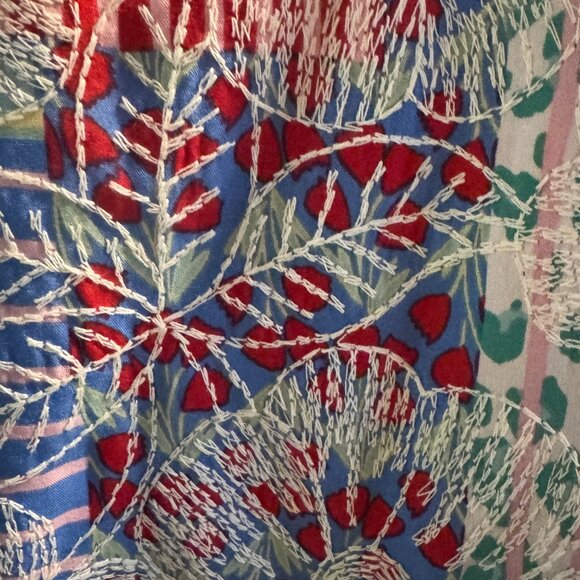 Toofan Embroidered V-Neck Tunic NWT - Picture 7 of 7